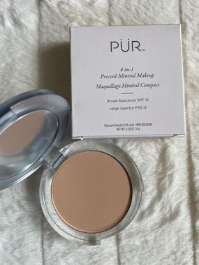 PUR Cosmetics|4-in-1 Pressed Mineral Makeup SPF15|Golden Medium MN5|NIB